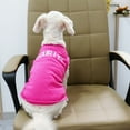 thumbnail image 3 of Pet Vest Stylish Dog/Cat Clothing With "" Lettering Breathable Mesh For Small/Medium Boy Dog Clothes Pack Size Large Dog Clothes Small Dog Shirt Pattern Sweaters for Small Dogs Chihuahua Dog Clothes, 3 of 3