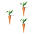 thumbnail image 3 of 3 decoraciones de zanahorias de Pascua, adornos de zanahorias de Pascua, accesorios fotográficos versátiles, zanahorias de tela para centro de mesa de Naranja, 3 of 8