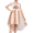Beige Puppy, variant on Sunny Fashion Girls Dress Champagne Sleeveless Sparkling Star Mesh Tulle Party 8 Years