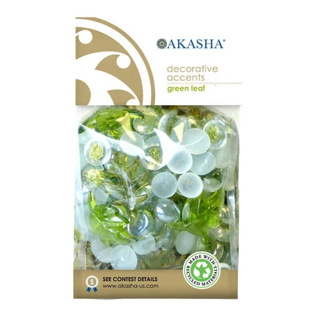 Akasha Green Leaves Décor Gems Mix