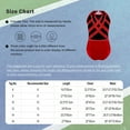 thumbnail image 7 of iiniim Kids Girls Sparkly Gymnastics Leotard Sleeveless Sport Unitard Rhinestones Romper Figure Ice Red 14, 7 of 7