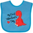 thumbnail image 3 of Inktastic My First Valentine's Day Boys or Girls Baby Bib, 3 of 4