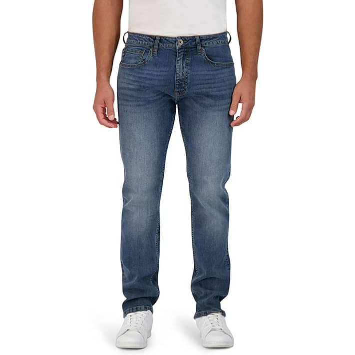 Chaps Men's Jeans - Regular Fit Comfort Stretch Denim Jeans (40x34 ...