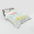 thumbnail image 3 of Ambesonne Saying Bedding Set 3 Pcs, Positive Words, Twin, Multicolor, 3 of 3