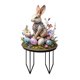 thumbnail image 2 of Huevos y conejitos de Pascua de colores insertados en el suelo. Tapón de tierra acrílico., 2 of 5