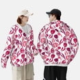 thumbnail image 5 of Picia Tulips Flowers Women's Men's UPF 50+ Sun Protection Hoodie Shirt Long Sleeve SPF Fishing Outdoor UV Hiking Lightweight Shirts-XX-Large, 5 of 9