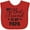 Red, variant on Inktastic My Best Friend is My Papa with Hearts Boys or Girls Baby Bib
