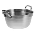thumbnail image 1 of CIMAXIC Korean Pot in Silver with Double Handle for Camping Cooking Set 1Pcs, 1 of 7