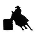 thumbnail image 2 of Jeffers Wall Mount 4 Hook Horse Tack Rack, Barrel Racer - Black Metal Organizer for Bridles Halters, Reins, Lead Ropes, Stable, Garage, Farmhouse, 2 of 7