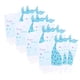 thumbnail image 1 of KAKOWELY 36 cajas creativas para palomitas de maíz con estampado de sirena, contenedor para golosinas y refrigerios, suministros para fiestas de cumpleaños (azul), 1 of 4
