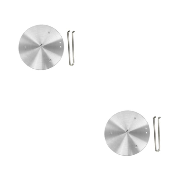 Billuyoard Placa de cocina eléctrica de , amplia gama de usos para calentador de inducción, difusor, placa de anillo a fuego lento Type4 NO4