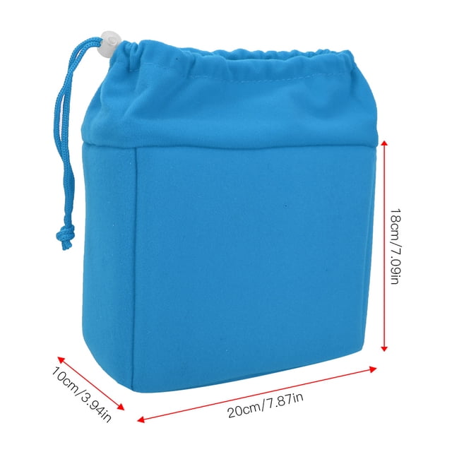 Not Easy To Deform Durable Drawstring Camera Bag Camera Insert Bag Internal Drying Performance For Dslr Camera