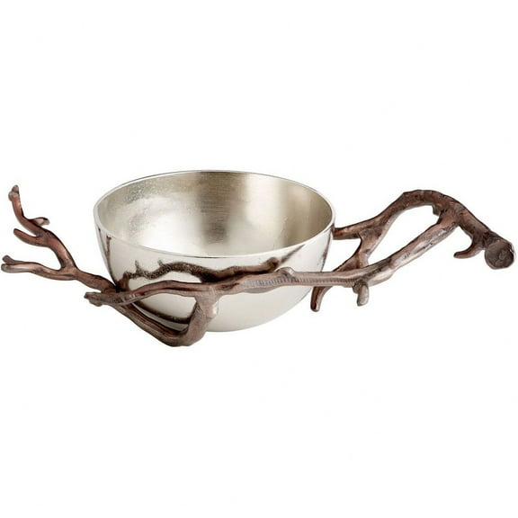 Cyan lighting - Bough - Bowl - 20.5 Inches Wide by 7.5 Inches High