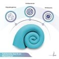 thumbnail image 3 of Colchoneta Fresca de 8 cm Memory Foam Matrimonial, 3 of 8