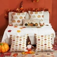 thumbnail image 6 of Fall Pillow Covers 18x18 inch Set of 2 Fall Decoration Pumpkin Decor White Autumn Outdoor Pillow Cover Thanksgiving Decoration for Home Couch TH-120A18, 6 of 6