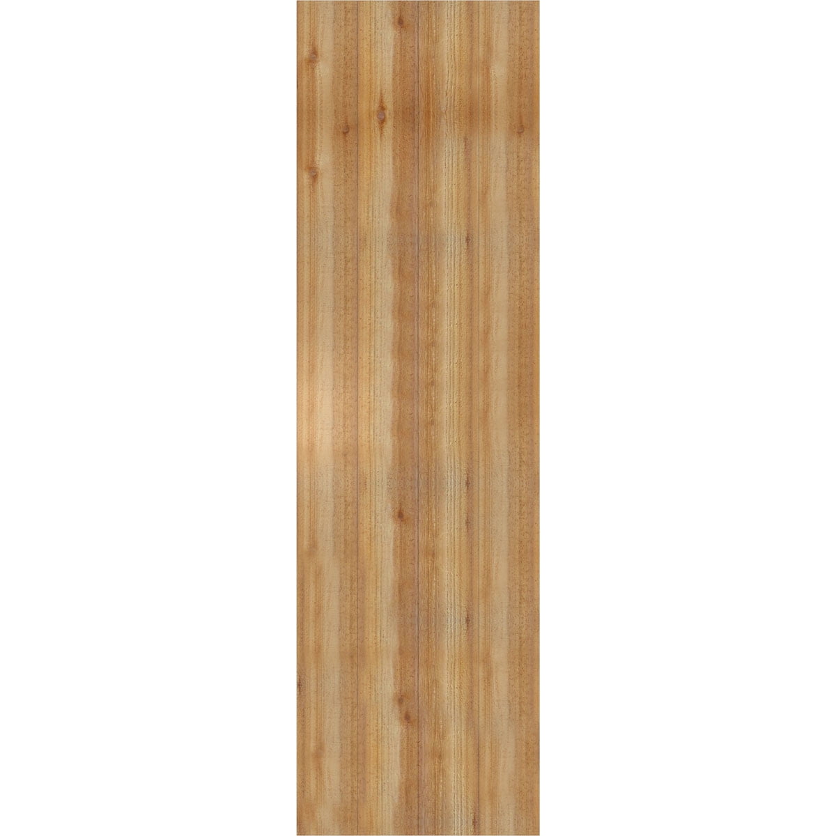 21 1/2"W X 74"H Timbercraft Four 5 3/8" Boards Framed Board-N-Batten Shutters W/Z-Bar, Rough Sawn Western Red Cedar (Per Pair)