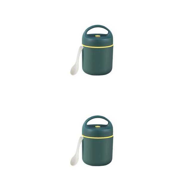 Yuarrent Fiambrera de PP, portátil, lavable, anticorrosivo, antideslizante, reutilizable, reemplazo a prueba de golpes, termo aislado al vacío Type1 NO1