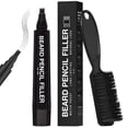 thumbnail image 4 of Pluma Para Barba Kit De Relleno Impermeable, Cobertura De Larga Duración Y Acabado Natural Para Barba, Bigote Y Cejas, Micro Punta Aplicación Suave, Incluye Cepillo De Cerdas, Accesorios De Barbería. ecomlab Relleno, 4 of 6