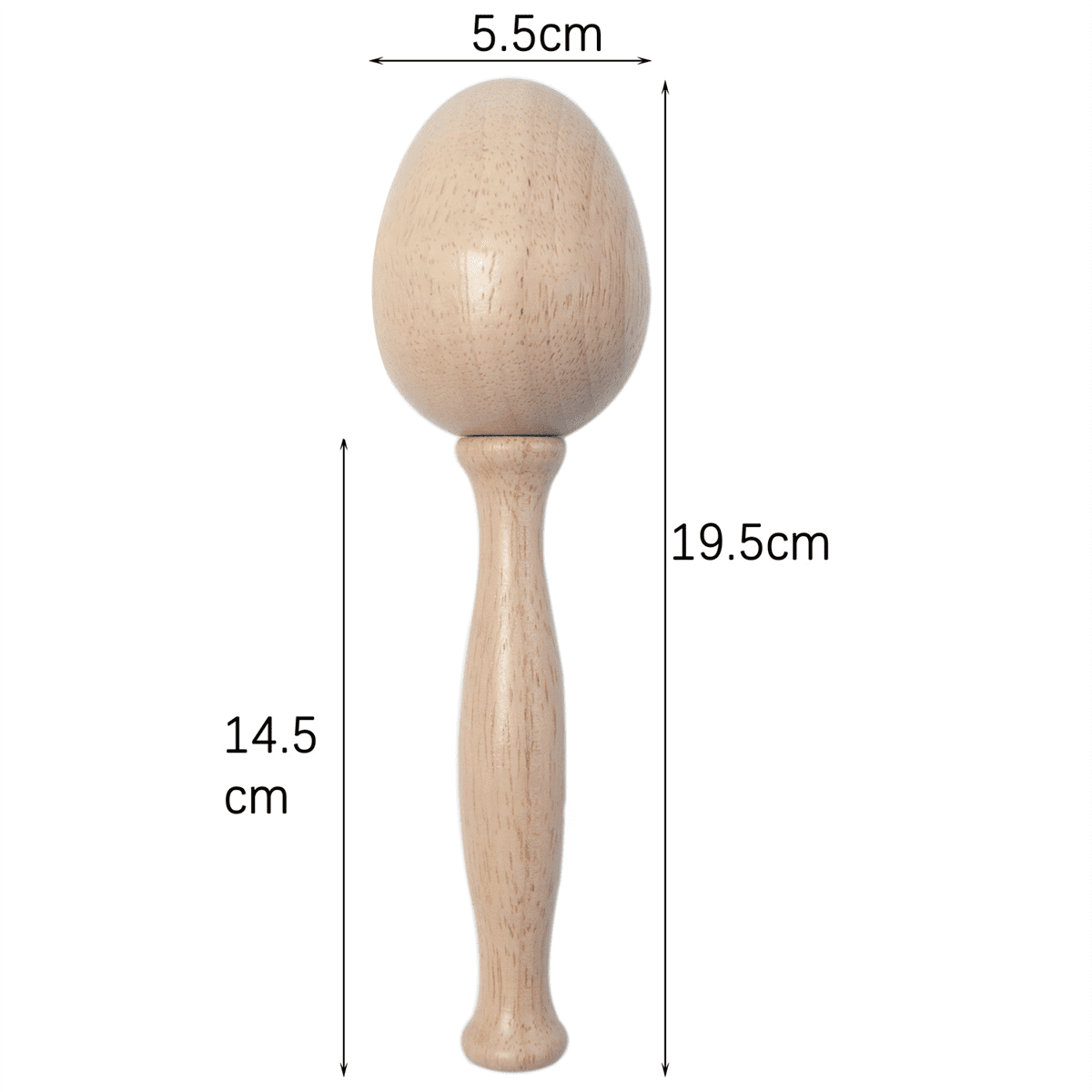 2 Pcs Darning Supplies Kit Egg for Socks Mushroom Wooden with Eye Needles Sewing