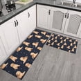 thumbnail image 2 of Goldendoodle Dog Kitchen Rugs Sets Of 2,Anti Fatigue Kitchen Mat Rugs Non Slip Washable,Decorative Kitchen Floor Mats for Kitchen,Sink,Laundry,17"x30"+17"x47", 2 of 7