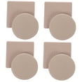 thumbnail image 5 of TAILTOSS 8Pcs Furniture Leg Pad for Hardwood Floors Anti Skid Silicone Round Square 3.14x3.14in, 5 of 8