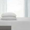 thumbnail image 3 of Comfy Bamboo World 9900 Series 100gsm Embroidered Bedsheets Sheet Set, Twin Size, White, 3 of 5