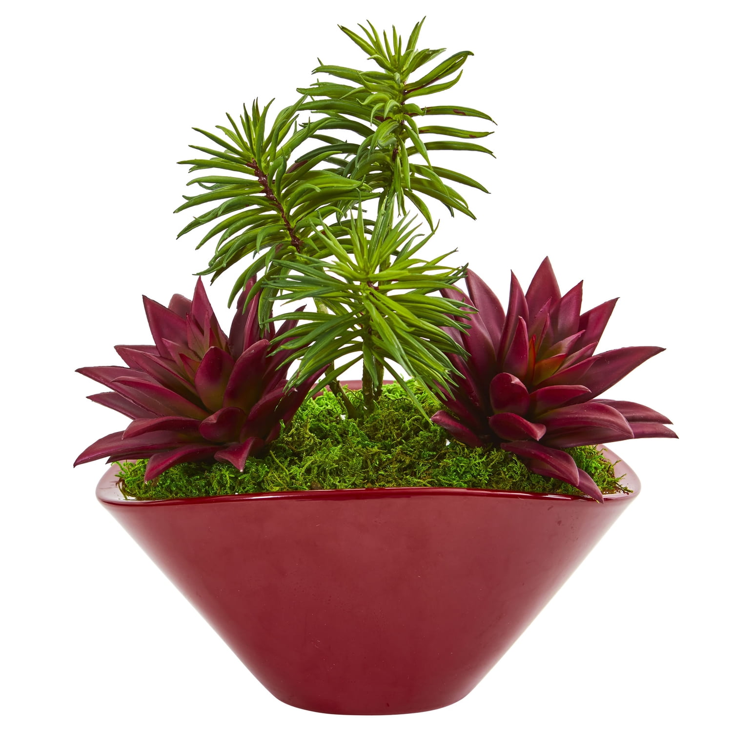Nearly Natural Succulent Garden Artificial Plant in