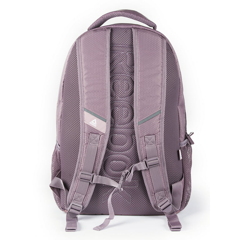 Reebok Unisex Adult Hudson Backpack - Dark Heather Gray, Adult Unisex, Size: One Size