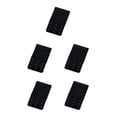 thumbnail image 2 of Wweixi Extension Strap Bra Extender Breathable 3 Rows 3 Hook Women Accessories Adjustable Lengthened Band Lingerie Intimates black 5Set, 2 of 6