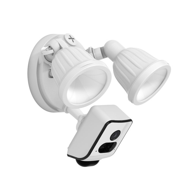 Cámara de seguridad con reflector 1080P Cámara de vigilancia inalámbrica WiFi para el hogar con