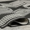 thumbnail image 4 of nuLOOM Ranya Tribal Indoor/Outdoor Black 4' x 6' Casual Area Rug, 4 of 9