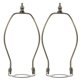 thumbnail image 2 of 2pcs Floor Lamp Shade Harp Holder Lampshade Horn Alloy Bracket Lampshades Parts E27, 2 of 4