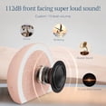 thumbnail image 5 of Loud Alarm Clock with Wireless Bed Shaker, Vibrating Dual Alarm with Light Wake Up for Heavy Sleepers & Hearing Impaired, 9-Color Night Light, 8 Alarms, 0-100% Dimmer, USB Charger, Bedroom, 5 of 6