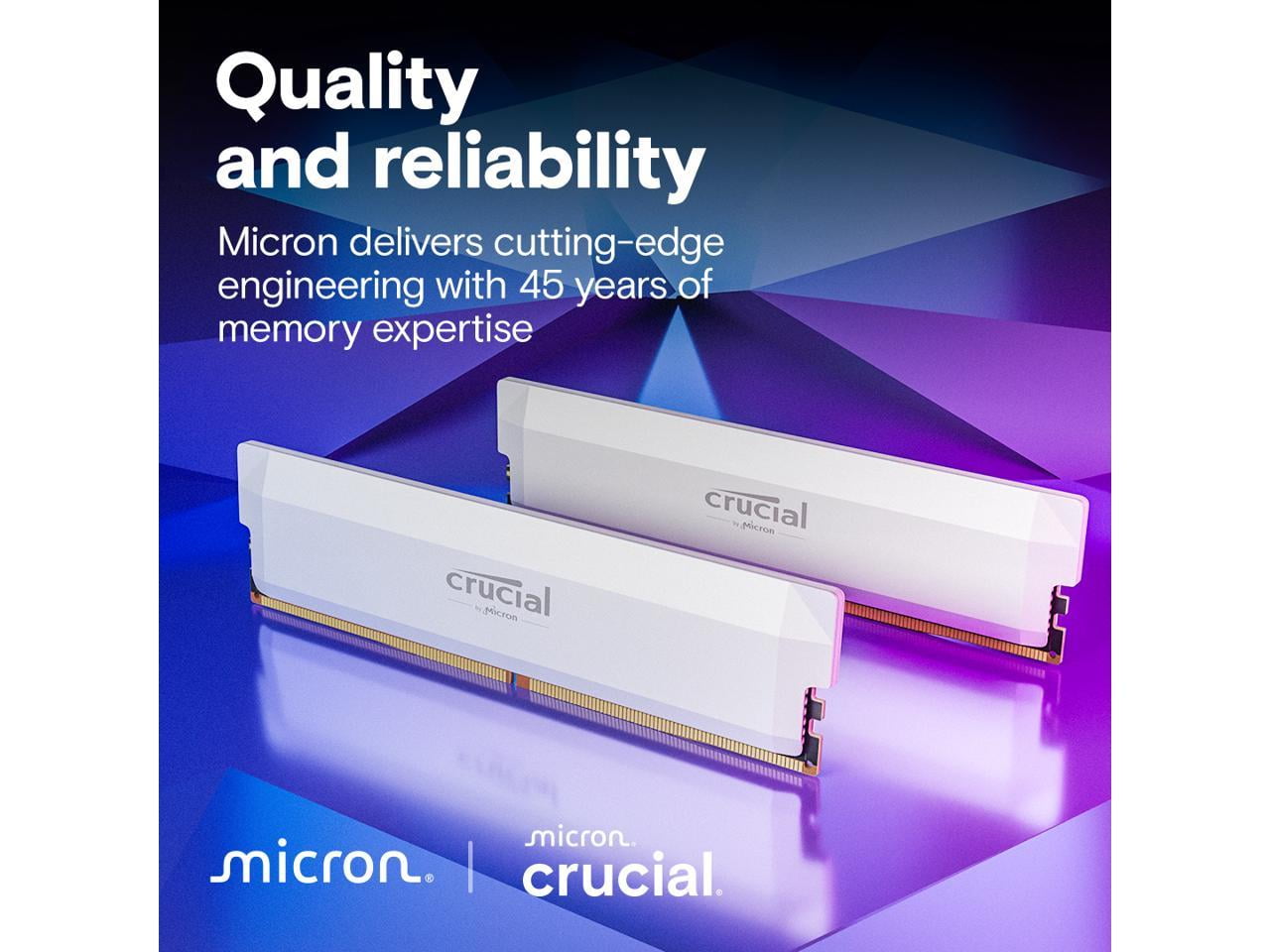 Crucial Pro Overclocking 64GB (2 x 32GB) DDR5 6000 (PC5 48000
