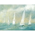 thumbnail image 2 of Robinson, Carol 14x12 Black Ornate Wood Framed with Double Matting Museum Art Print Titled - Ocean Breeze, 2 of 4