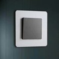 thumbnail image 3 of Gold Switch Surround Frame,socket Switch Cover,switches Sticker,switch Covers For Sockets,gold Home Accessories(2pcs, Silver), 3 of 5