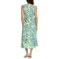 thumbnail image 2 of Elie Tahari womens  The Victoria Silk Midi Dress, 4, Green, 2 of 3