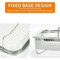 thumbnail image 4 of Xiao Hua 1 oven fryer basket, stainless steel grill basket, non stick mesh basket, fryer tray wire rack basket, 4 of 4