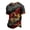 Black@GC@, variant on CONZONE Spain Bull Fighting Day Mens T-Shirts Short Sleeve T Shirts For Men Crew Neck Graphic Casual Summer Tee Tops