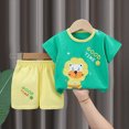 thumbnail image 4 of UAYOTSE Boys Comfortable Short Sleeved Two Pieces Set with Cute Cartoon Pattern,Sizes 3-4 Years, 4 of 4