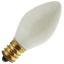 Industrial Performance Decorative/Novelty 5C7/W 130V, 5 Watt, E12 Candelabra Base, White Light Bulb (10 Pack)
