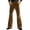 #0204-Coffee, variant on Qiyinn Men's Solid Color Velvet Pants with Elastic Drawstring Waist Casual Straight Leg Trousers for Men