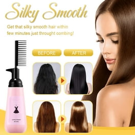 Jiuou 3 Second Hair Straightening Cream With Comb hair Straightening Treatment Cream curly Hair Straightening Cream For All Hair Types 150ml 180ml