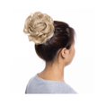 thumbnail image 3 of Curly Wave Chignon Épaissi Résistant à la Chaleur Porte-Queue Court Extension de Cheveux Extension 1 pcs Brun Moyen 45g, 3 of 4
