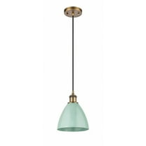 Innovations Lighting - Plymouth Dome - 1 Light Cord Hung Mini Pendant In