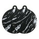 thumbnail image 1 of 2 piezas de alfombrillas protectoras para cocina de inducción, protector de estufa de inducción, patrón de mármol con asa (negro), 1 of 6