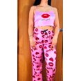 thumbnail image 2 of Pijama Mujer Conjunto Love Top, Short Y Pantalón, 2 of 5