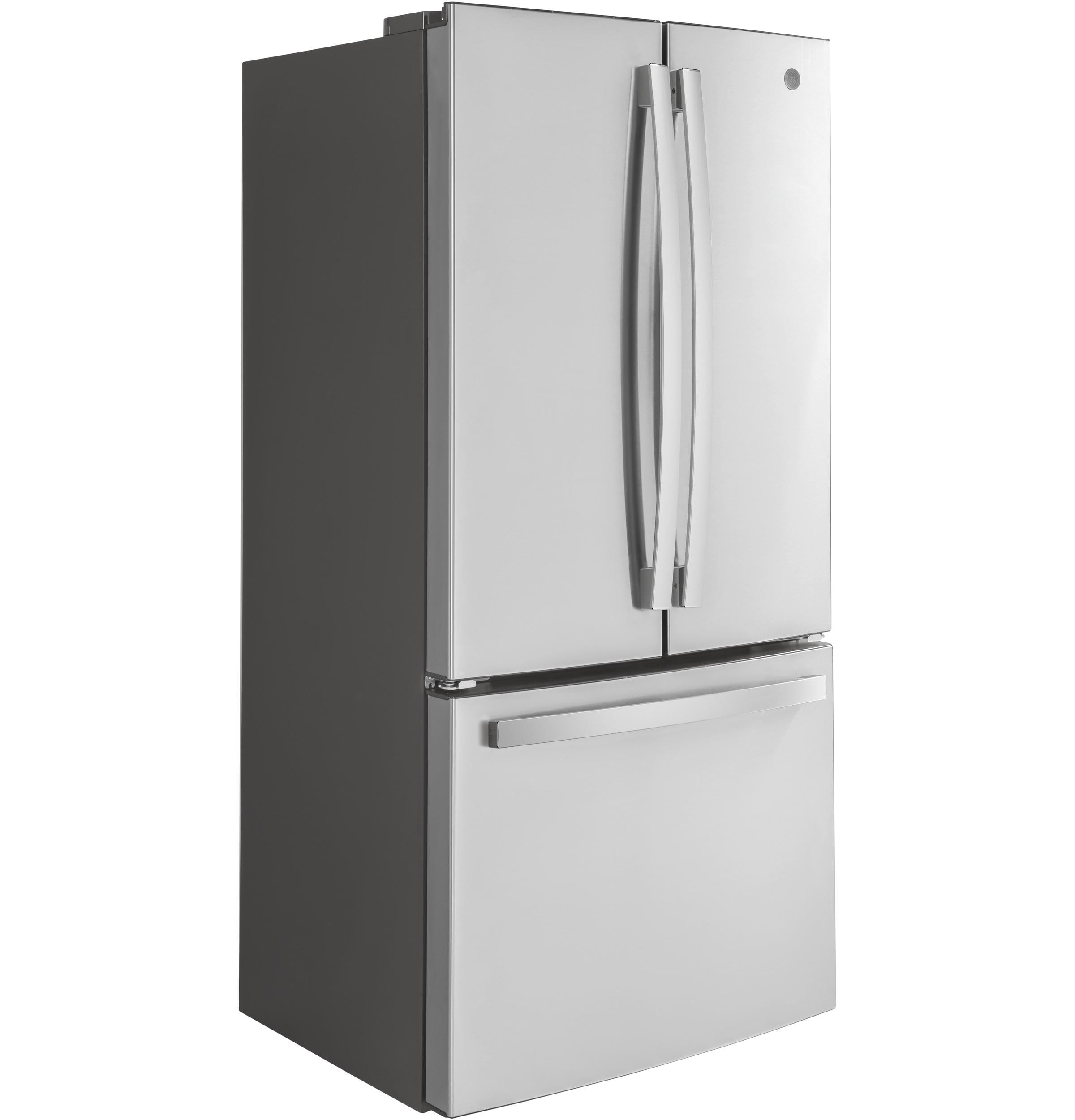 GE GWE19JYLFS 18.6 Cu. Ft. Stainless French Door Counter-Depth Refrigerator