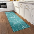 thumbnail image 5 of Addison Rugs Indoor/Outdoor Harpswell Lighthouse Washable Rug 2'3" x 7'6" Runner - Light Blue, 5 of 5
