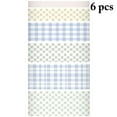 thumbnail image 2 of Craft Tape Plaid Pattern 6 Rolls DIY Colorful 6.56ft Masking Tape Planner Tape, 2 of 6